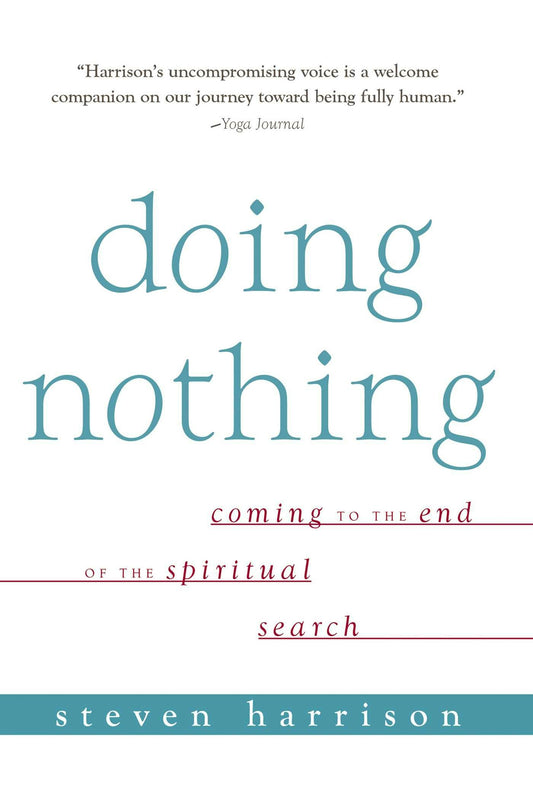 Cover image for Doing Nothing, isbn: 9781591813088